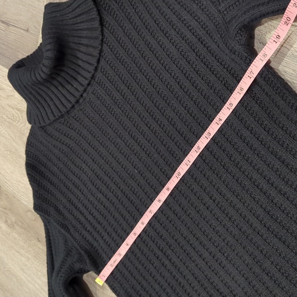 Banana Republic Black Knitted Sweater Dress - Picture 7 of 10